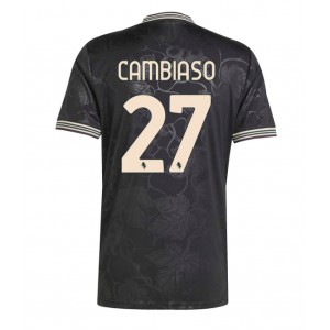 Fotbalové Dres Juventus Andrea Cambiaso #27 Třetí Oblečení 2025-26 Krátký Rukáv
